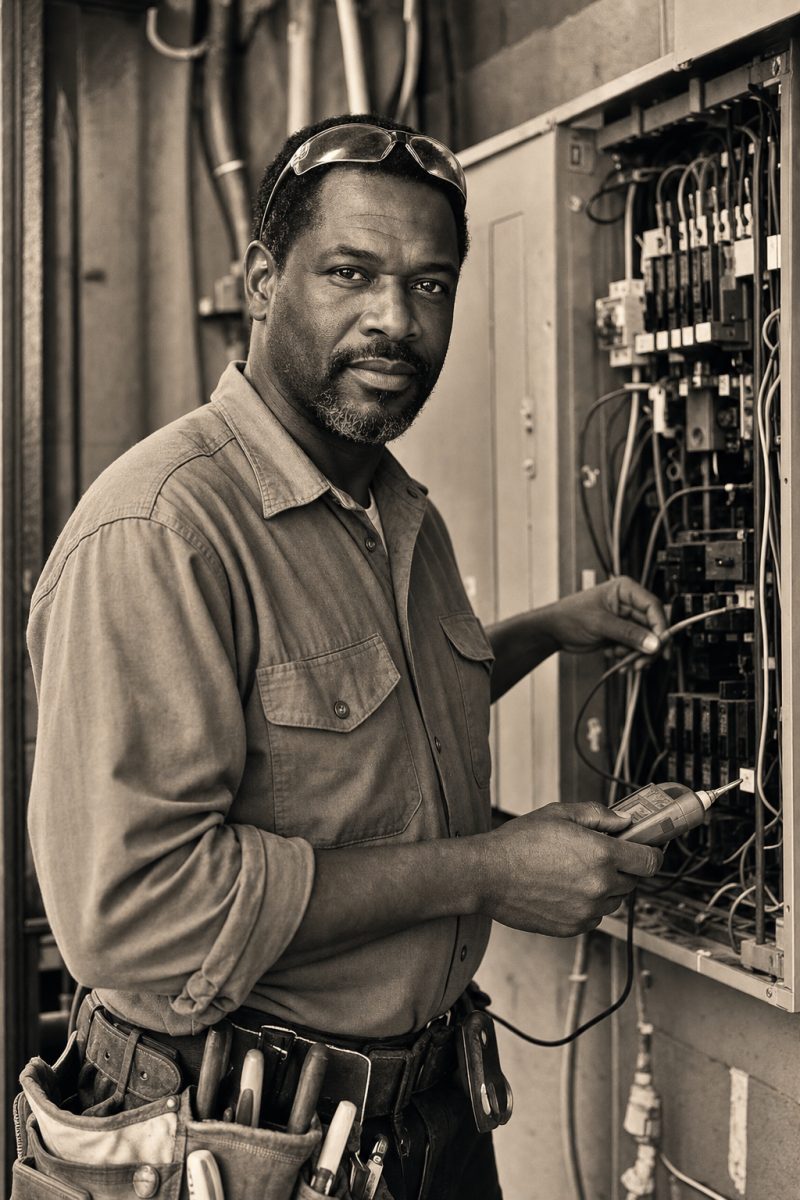 Portrait of Curtis Vaughns