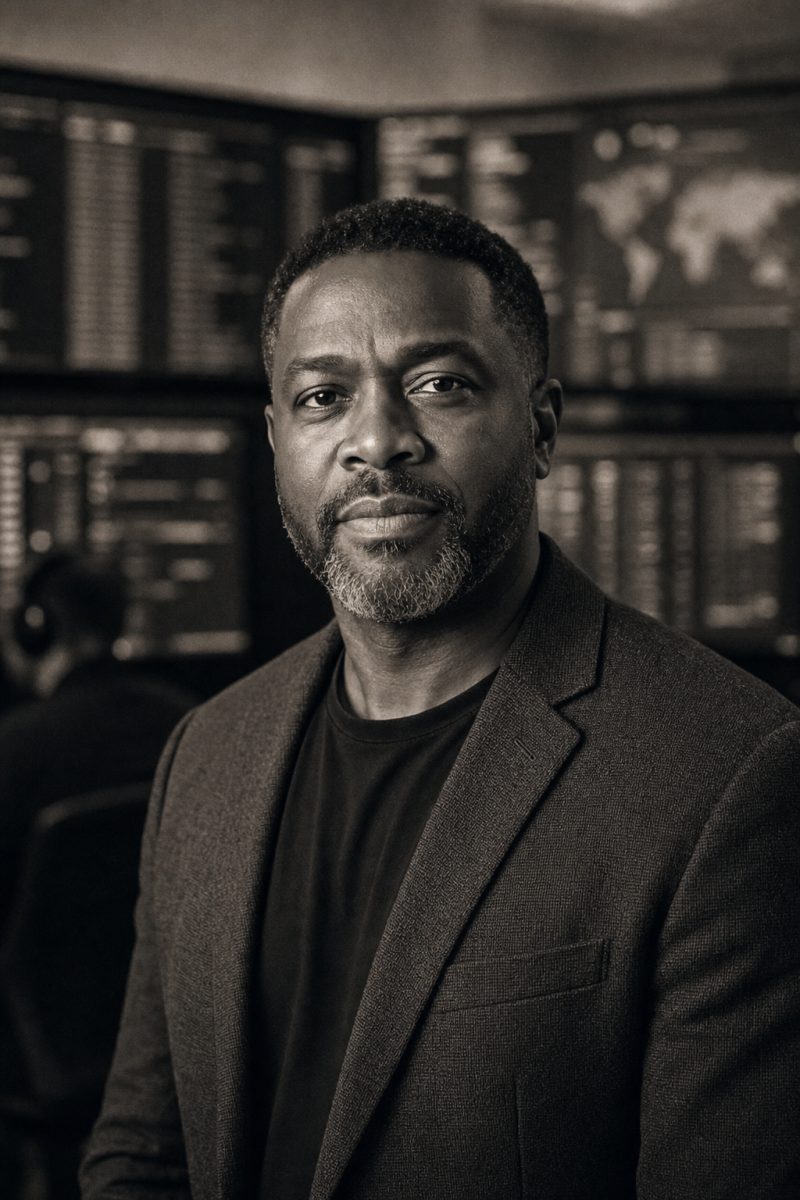 Portrait of Victor Osei